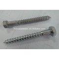 DIN571 / Hex Head Wood Screw, HDG Self Tapping Wood Screwd / zinc plaqué à bois classe 6.8 / 8.8